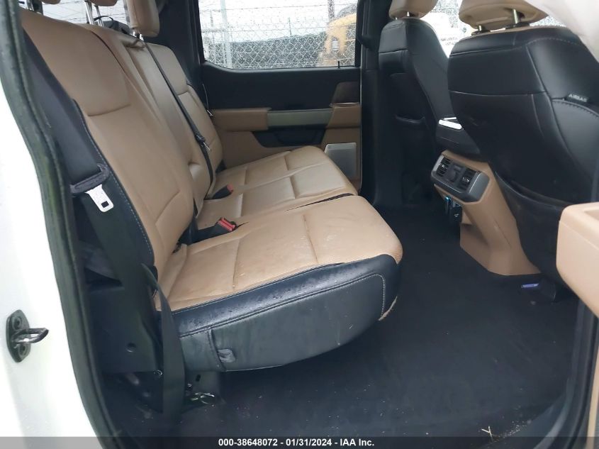 2021 FORD F-150 LARIAT - 1FTFW1E83MFA28147