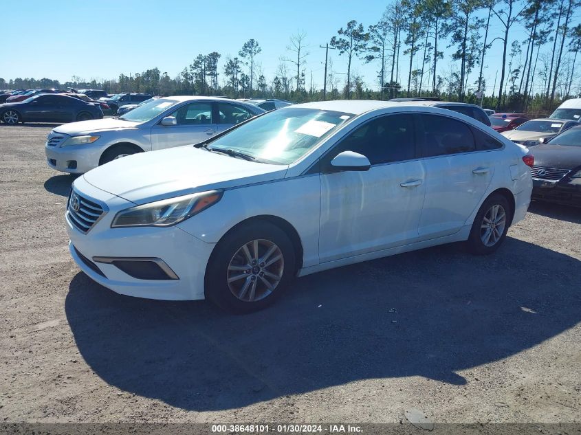 2017 HYUNDAI SONATA - 5NPE24AF1HH490909