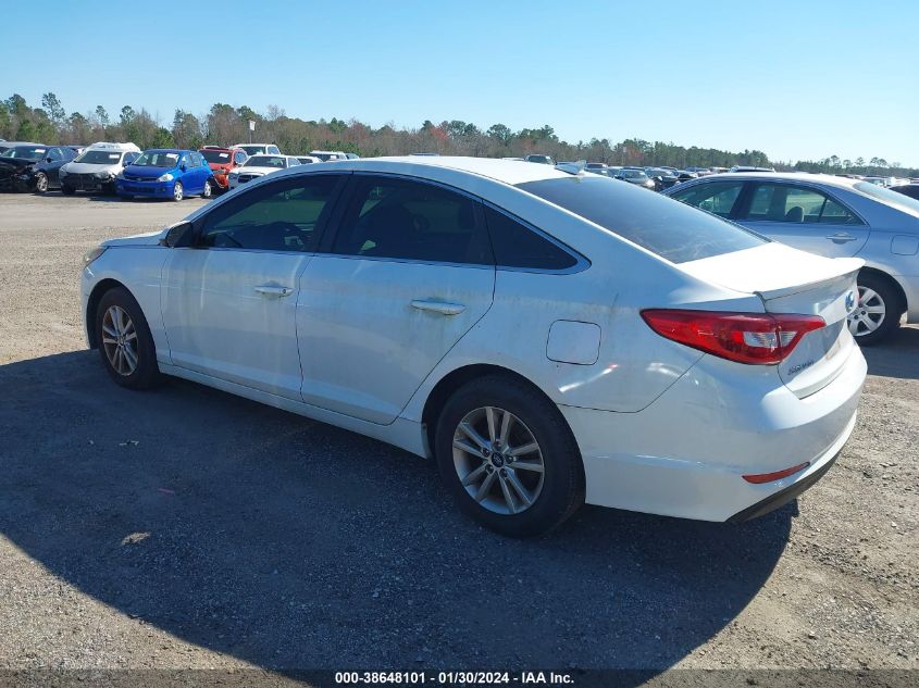 2017 HYUNDAI SONATA - 5NPE24AF1HH490909