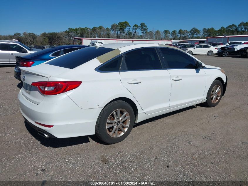 2017 HYUNDAI SONATA - 5NPE24AF1HH490909