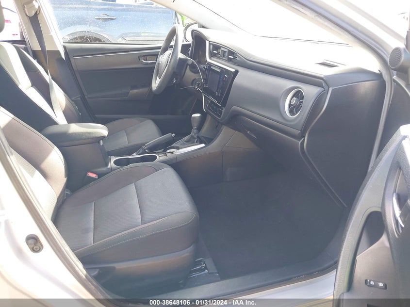 VIN 2T1BURHEXHC904859 2017 TOYOTA COROLLA L/LE/XLE/SE/XSE