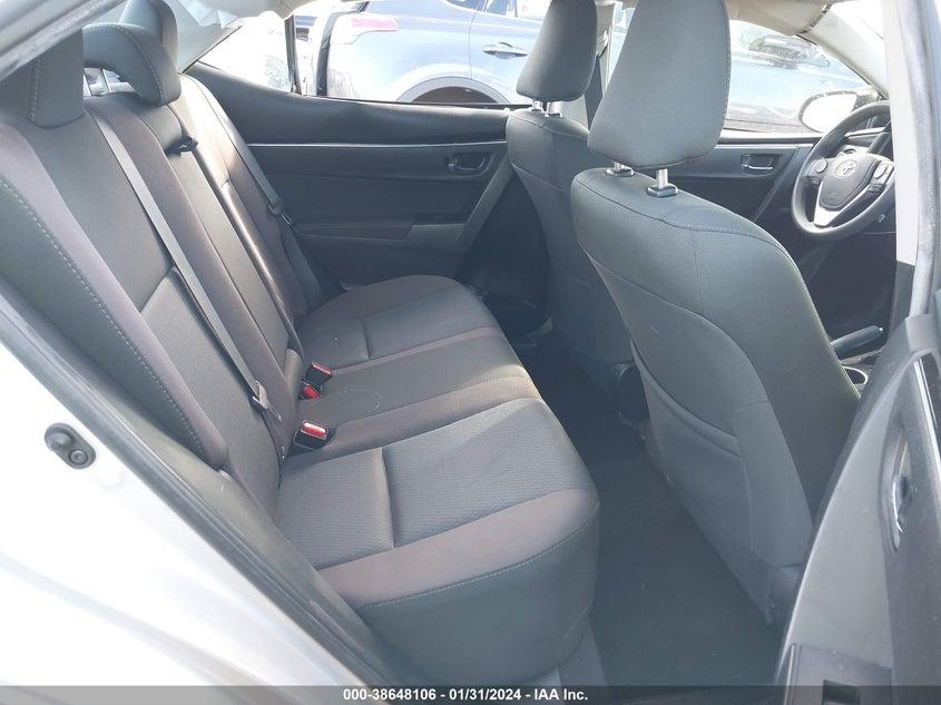 VIN 2T1BURHEXHC904859 2017 TOYOTA COROLLA L/LE/XLE/SE/XSE