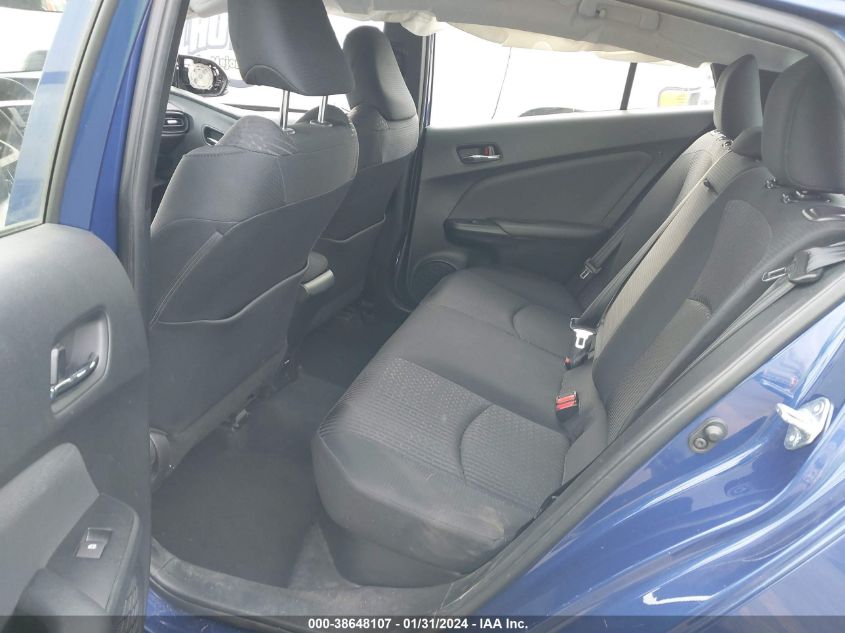 2017 TOYOTA PRIUS TWO - JTDKBRFU7H3553000