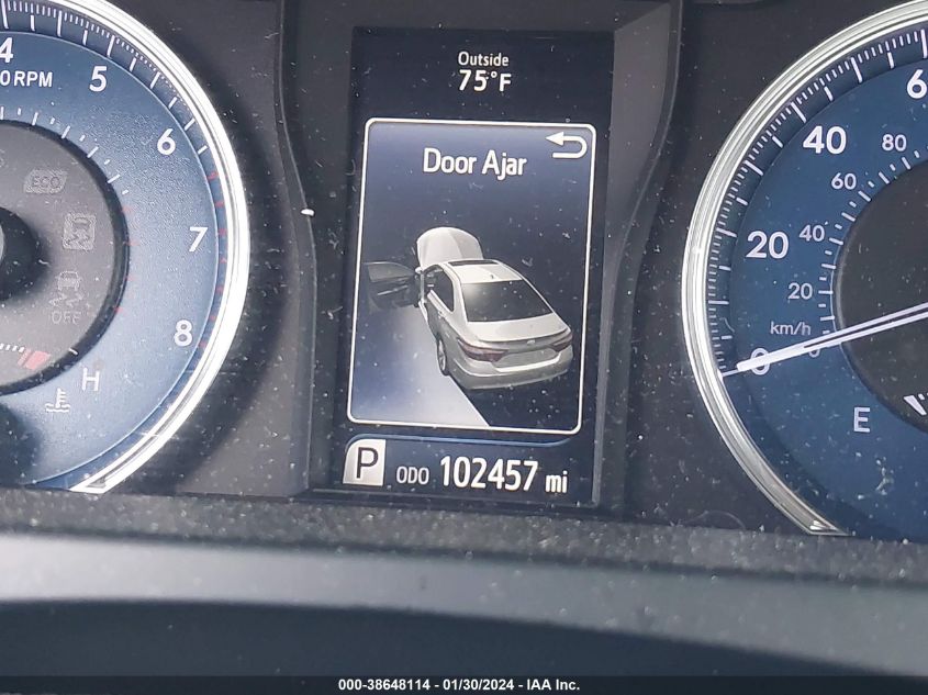2017 TOYOTA CAMRY XLE - 4T1BF1FK8HU337456