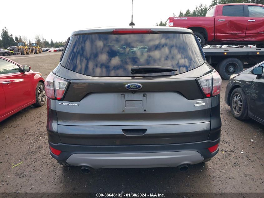 2017 FORD ESCAPE SE - 1FMCU0G99HUA69730