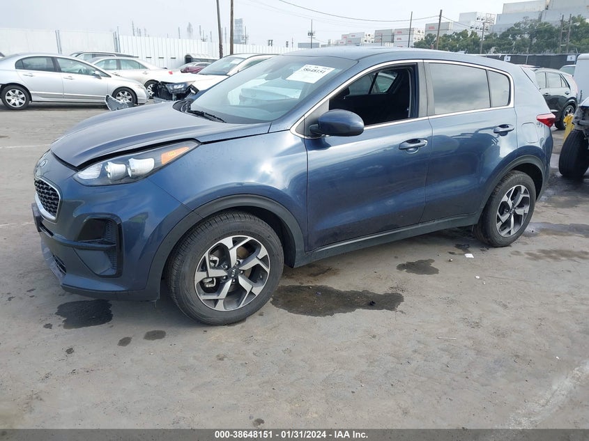 VIN KNDPM3AC3N7006824 2022 KIA SPORTAGE LX