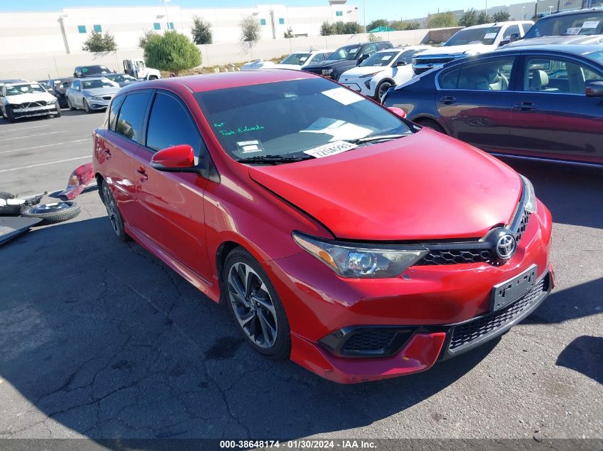 2017 TOYOTA COROLLA IM - JTNKARJE7HJ552570