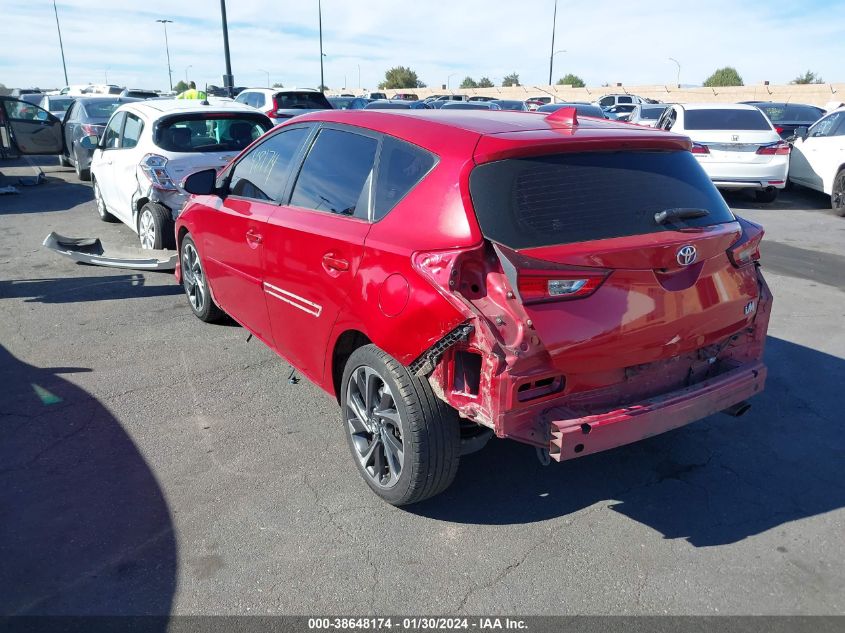 2017 TOYOTA COROLLA IM - JTNKARJE7HJ552570