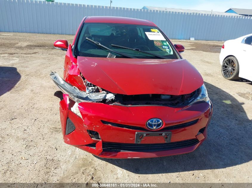 2018 TOYOTA PRIUS - JTDKARFU9J3549930