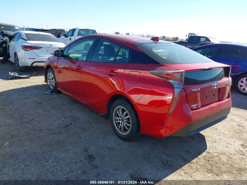 2018 TOYOTA PRIUS - JTDKARFU9J3549930