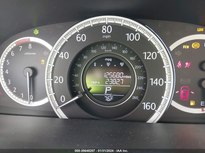 2014 HONDA ACCORD EXL - 1HGCR2F82EA118839