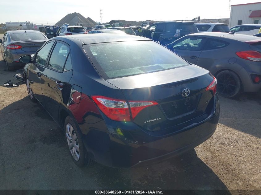 2016 TOYOTA COROLLA L/LE/LE PLS/PRM/S/S PLS - 2T1BURHE6GC628436