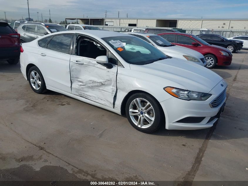 2018 FORD FUSION SE - 3FA6P0HDXJR203580