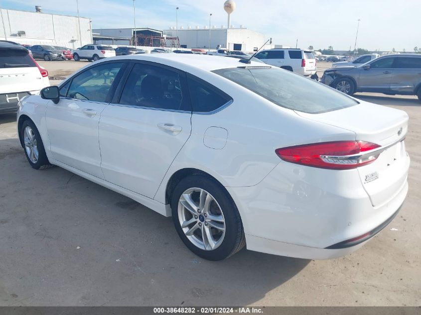 2018 FORD FUSION SE - 3FA6P0HDXJR203580