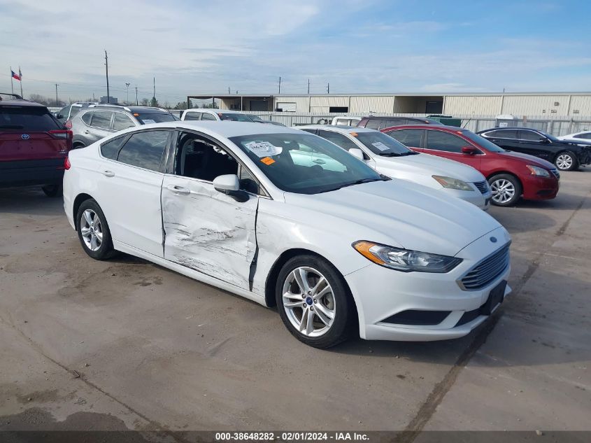 2018 FORD FUSION SE - 3FA6P0HDXJR203580