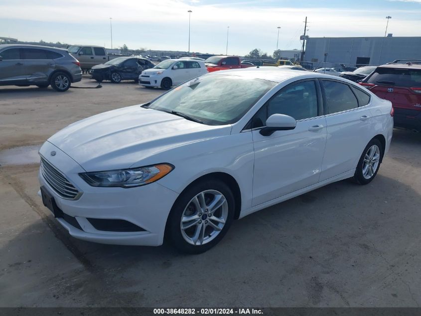 2018 FORD FUSION SE - 3FA6P0HDXJR203580