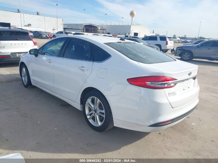 2018 FORD FUSION SE - 3FA6P0HDXJR203580