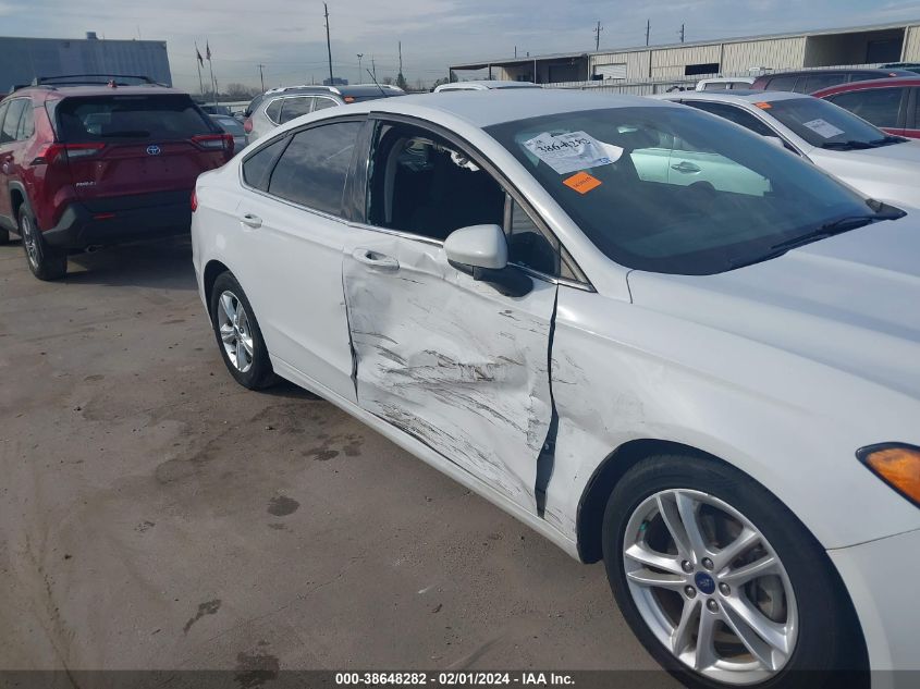 2018 FORD FUSION SE - 3FA6P0HDXJR203580