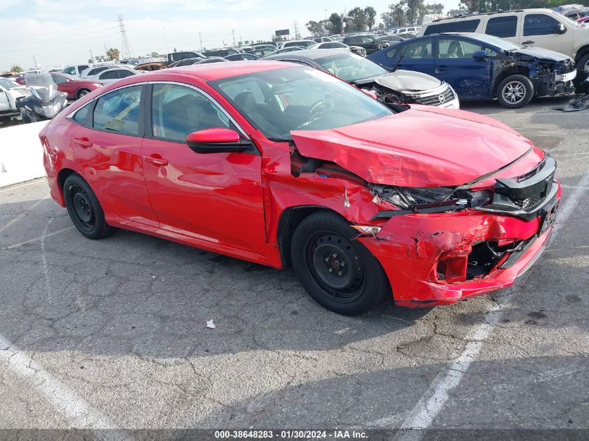 2020 HONDA CIVIC LX - 2HGFC2F69LH507327