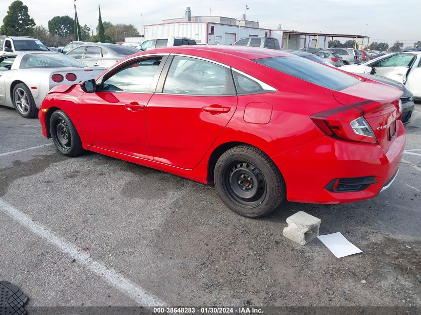 2020 HONDA CIVIC LX - 2HGFC2F69LH507327