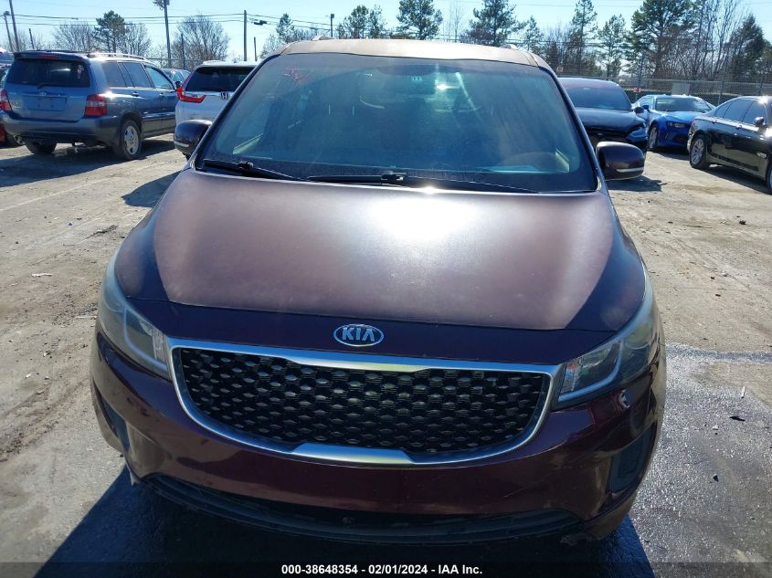 2015 KIA SEDONA LX - KNDMB5C19F6018032