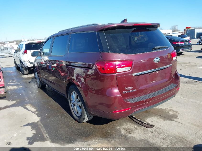 2015 KIA SEDONA LX - KNDMB5C19F6018032