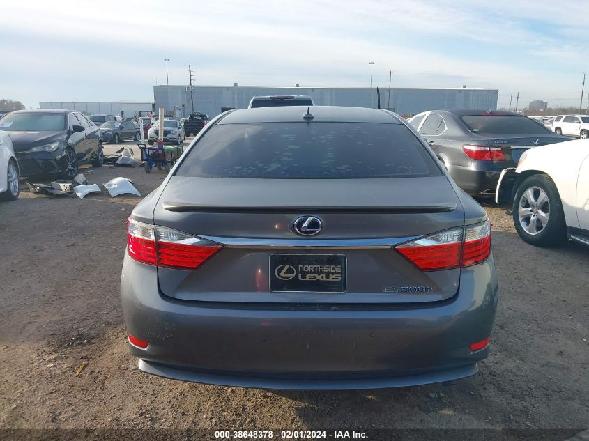 2013 LEXUS ES 300H 300H - JTHBW1GG9D2034110