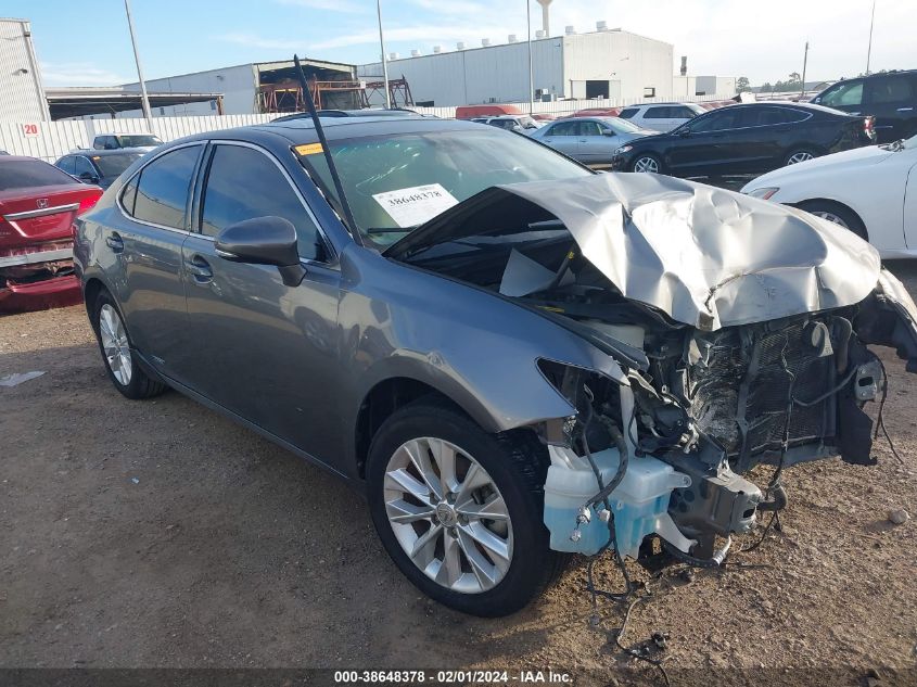 2013 LEXUS ES 300H 300H - JTHBW1GG9D2034110