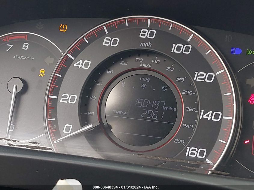 2014 HONDA ACCORD EXL - 1HGCT2B81EA001878