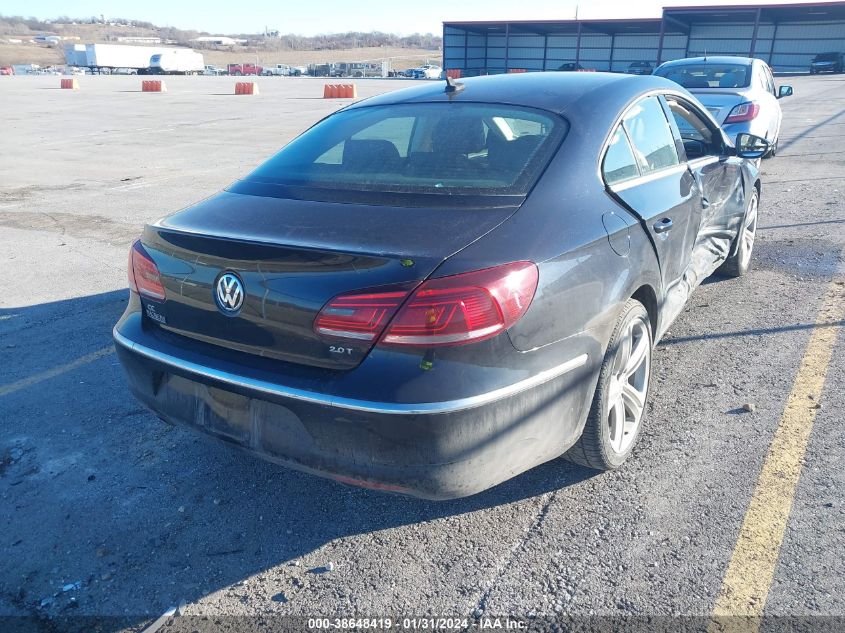 2013 VOLKSWAGEN CC 2.0T SPORT PLUS - WVWBN7AN0DE529292