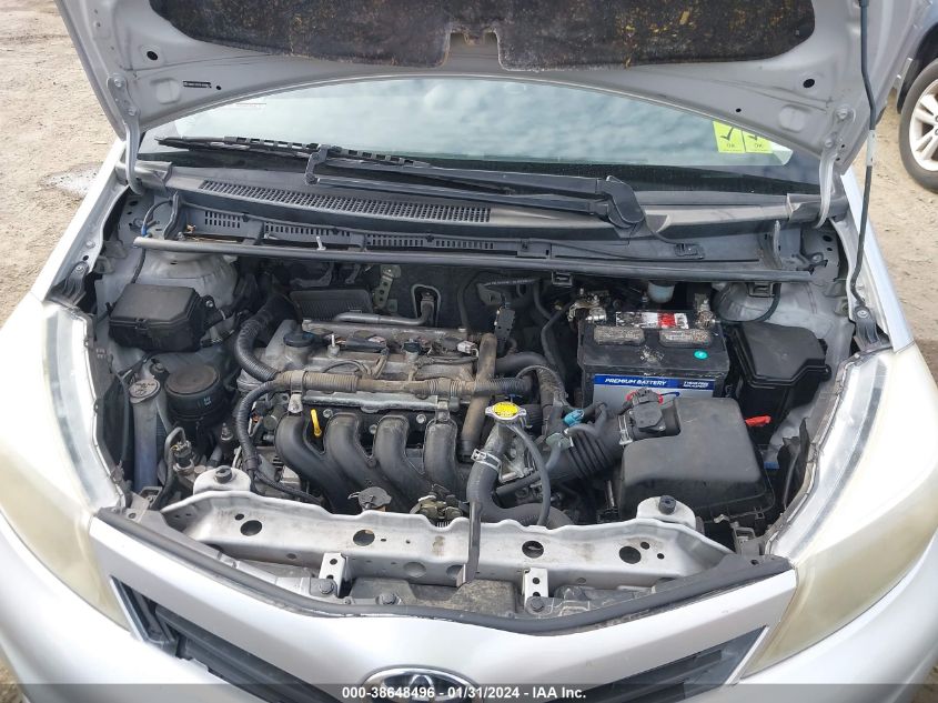 2014 TOYOTA YARIS - VNKKTUD35EA000614