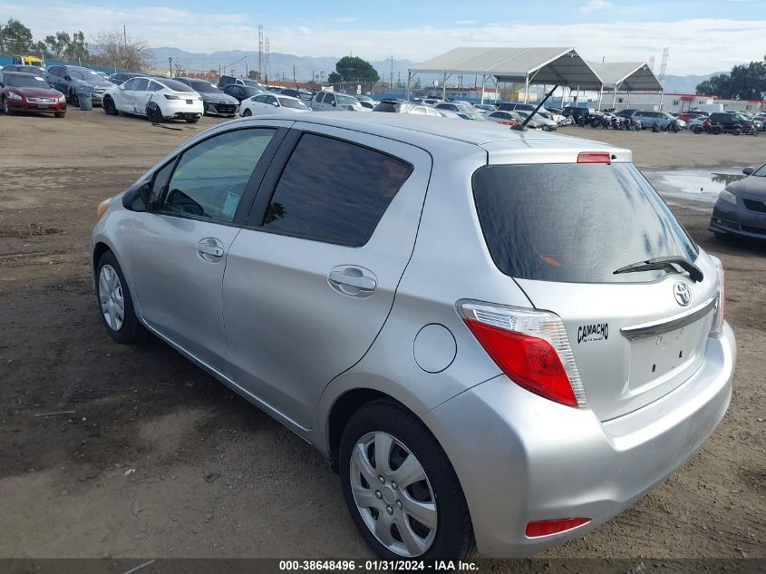 2014 TOYOTA YARIS - VNKKTUD35EA000614