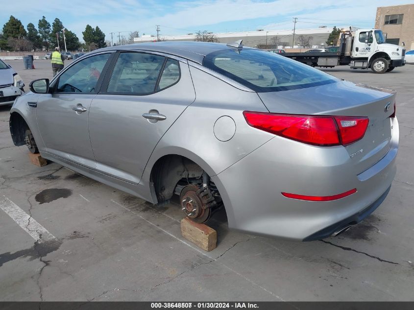 2014 KIA OPTIMA LX - 5XXGM4A79EG346298