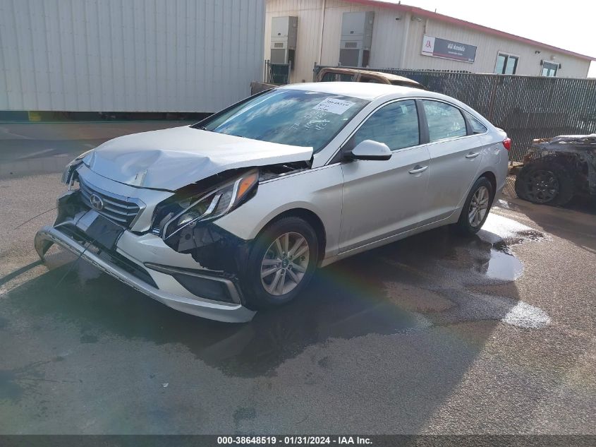 2016 HYUNDAI SONATA SE - 5NPE24AF8GH322702