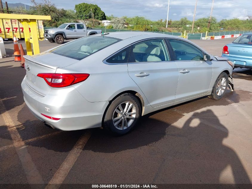 2016 HYUNDAI SONATA SE - 5NPE24AF8GH322702