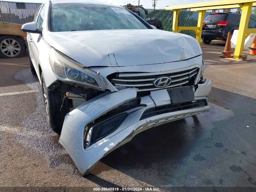 2016 HYUNDAI SONATA SE - 5NPE24AF8GH322702