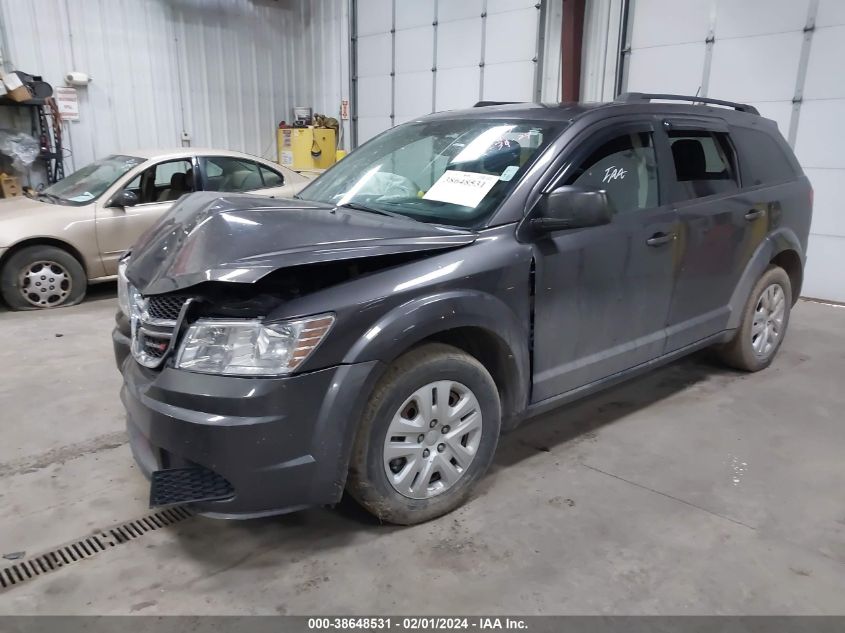 2016 DODGE JOURNEY SE - 3C4PDCABXGT151784