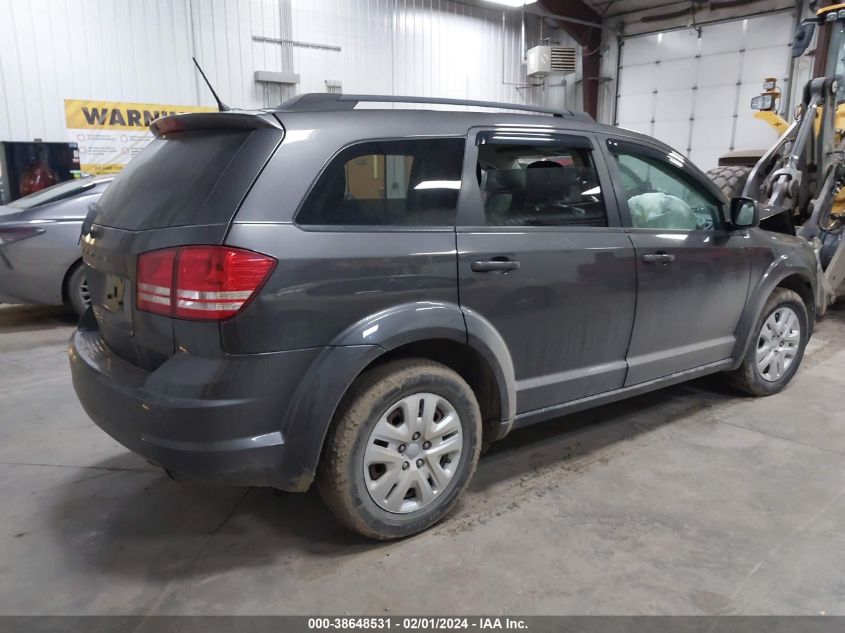 2016 DODGE JOURNEY SE - 3C4PDCABXGT151784