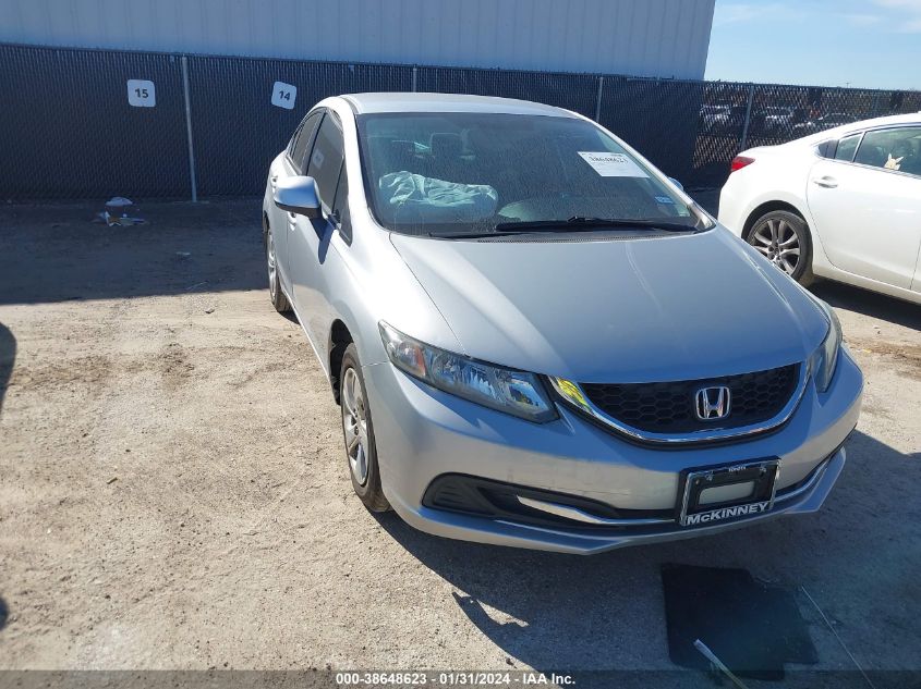 2013 HONDA CIVIC LX - 2HGFB2F54DH583498
