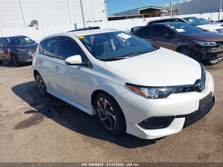2017 TOYOTA COROLLA IM - JTNKARJE7HJ550642
