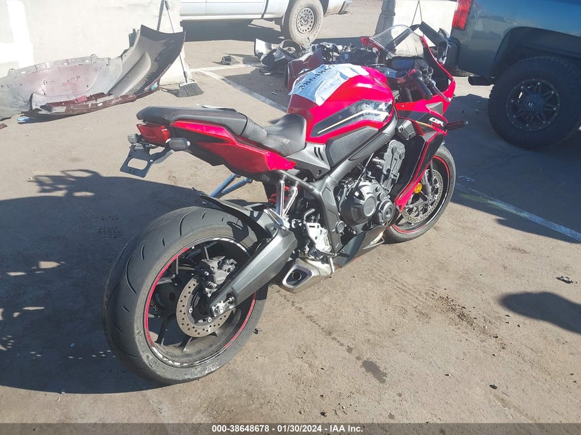VIN MLHRH0150P5400029 2023 HONDA CBR650 RA