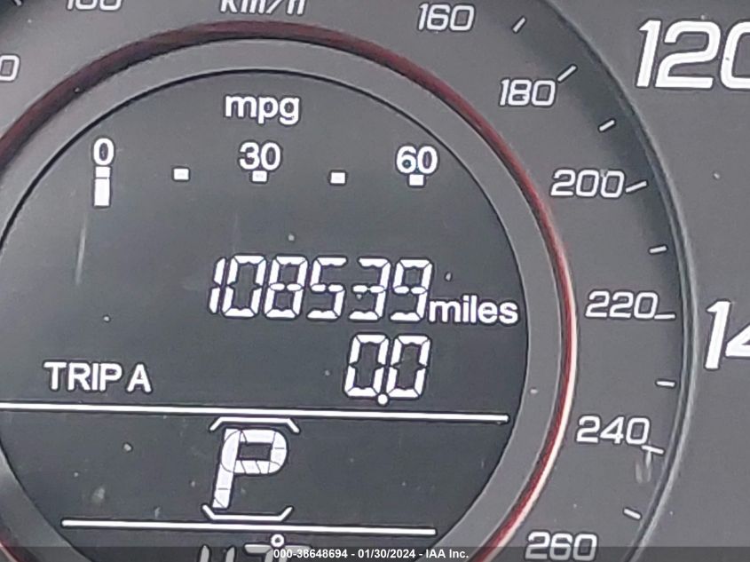 2014 HONDA ACCORD EX-L V-6 - 1HGCT2B81EA002815
