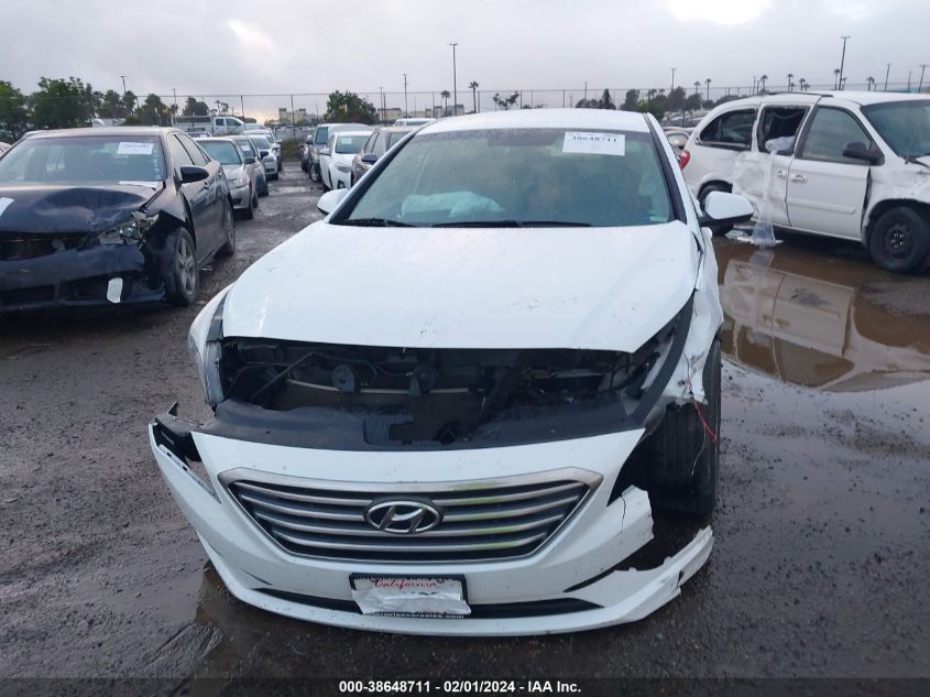 2017 HYUNDAI SONATA SE - 5NPE24AF9HH460038