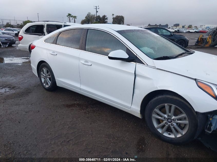 2017 HYUNDAI SONATA SE - 5NPE24AF9HH460038