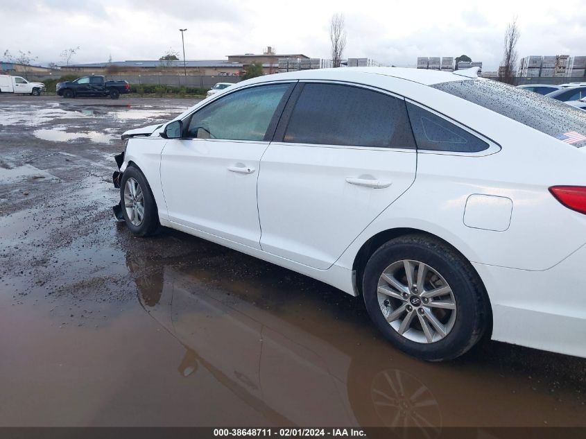 2017 HYUNDAI SONATA SE - 5NPE24AF9HH460038