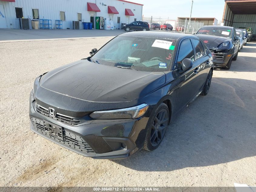 2022 HONDA CIVIC SPORT - 2HGFE2F5XNH541555
