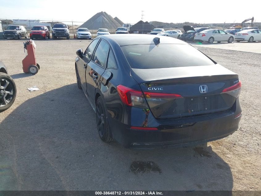 2022 HONDA CIVIC SPORT - 2HGFE2F5XNH541555