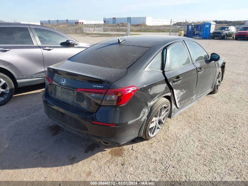 2022 HONDA CIVIC SPORT - 2HGFE2F5XNH541555