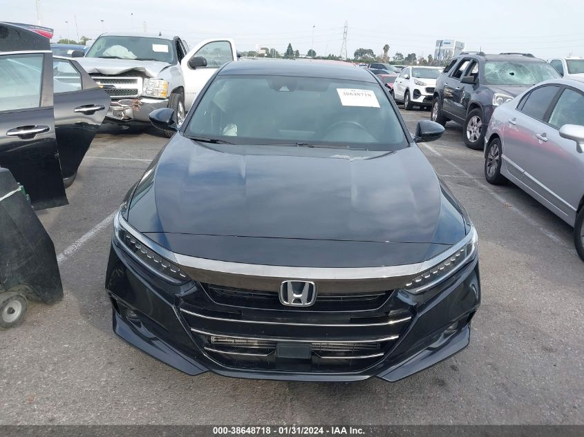 2021 HONDA ACCORD SPORT - 1HGCV1F30MA090547