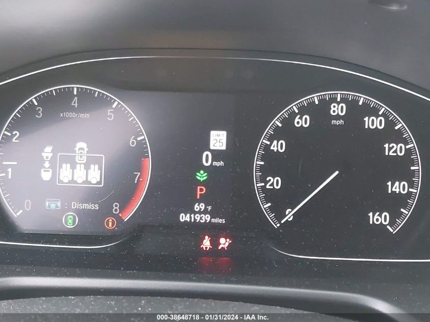 2021 HONDA ACCORD SPORT - 1HGCV1F30MA090547